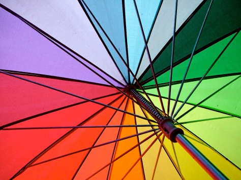 rainbowumbrella by  Sarah Klockars-Clauser