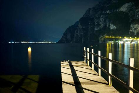 Bridge at Night by Dave Meier